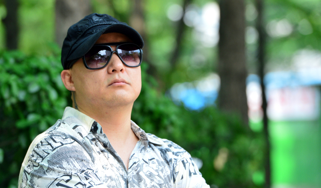 살아 생전 헤럴드경제와 인터뷰 할 당시 신해철씨. 윤병찬 PD