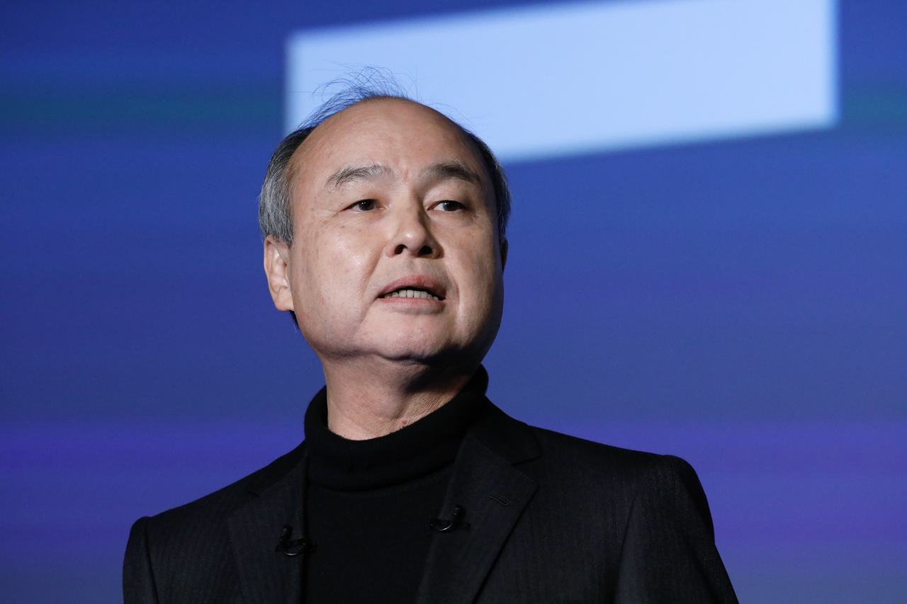 SoftBank Group CEO Masayoshi Son (Bloomberg)