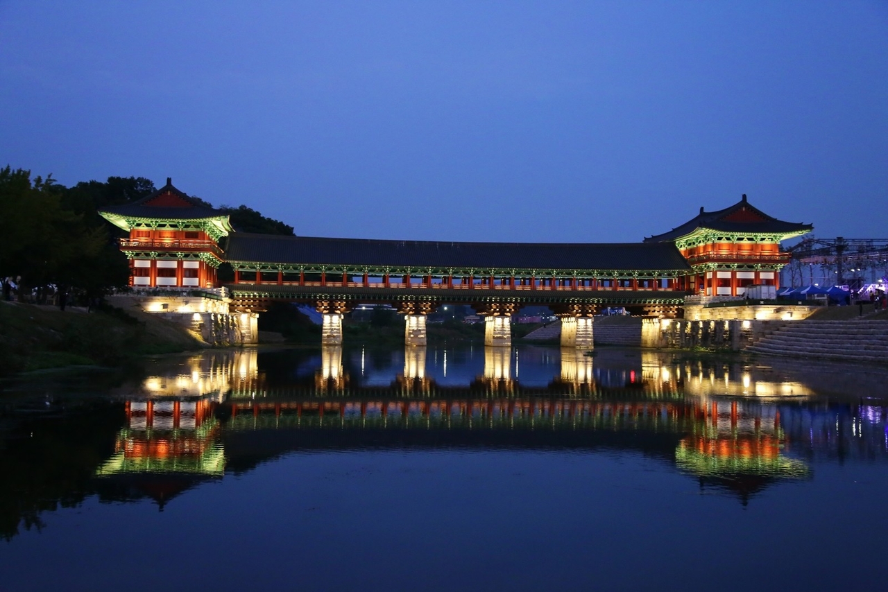 Woljeonggyo in Gyeongju, North Gyeongsang Province (City of Gyeongju)