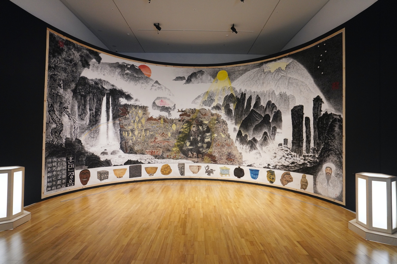 "Korea Fantasy" by Park Dae-Sung, displayed at Solgeo Art Museum (Solgeo Art Museum)