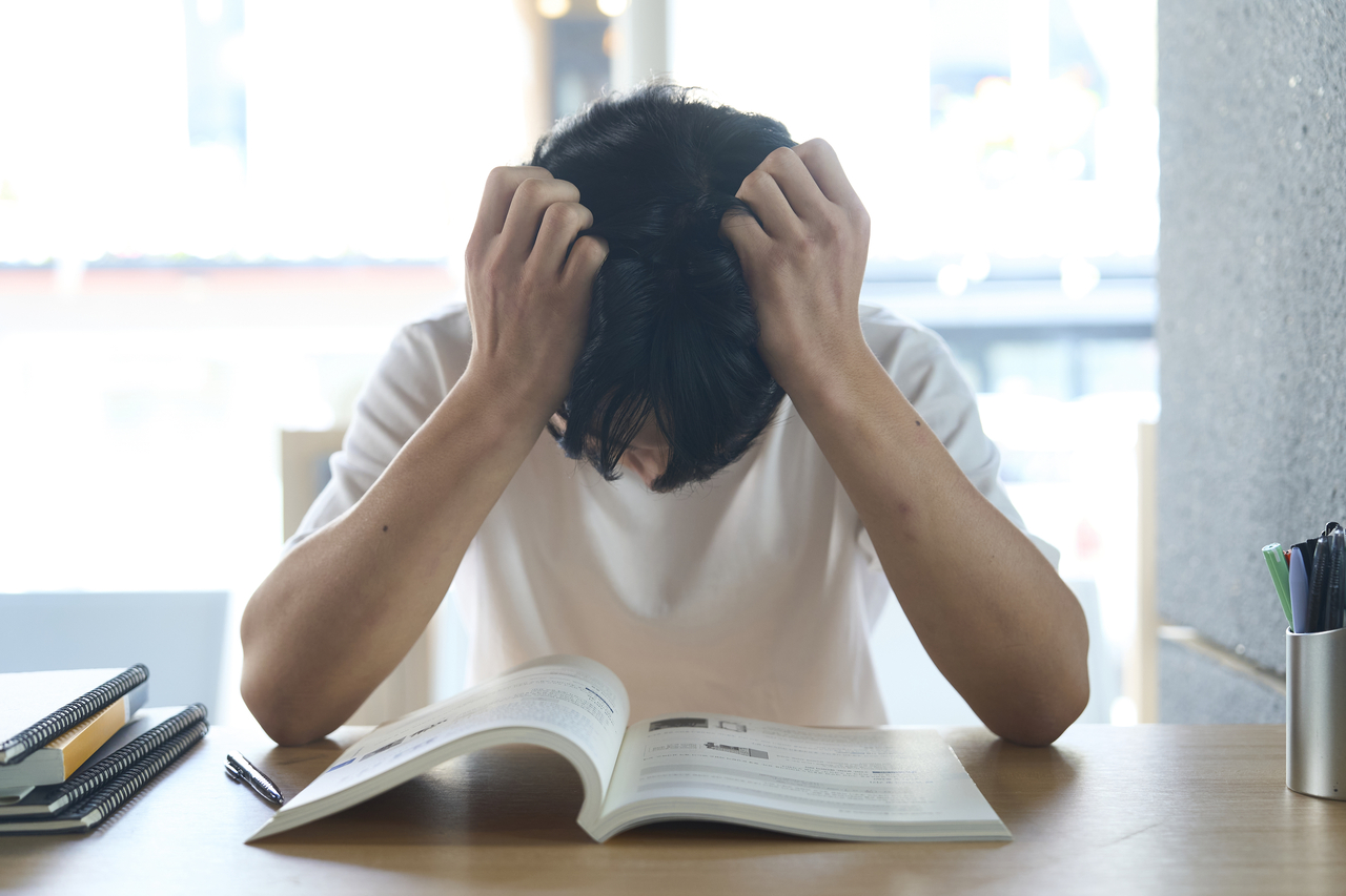 A student studies  (Getty Images Bank)