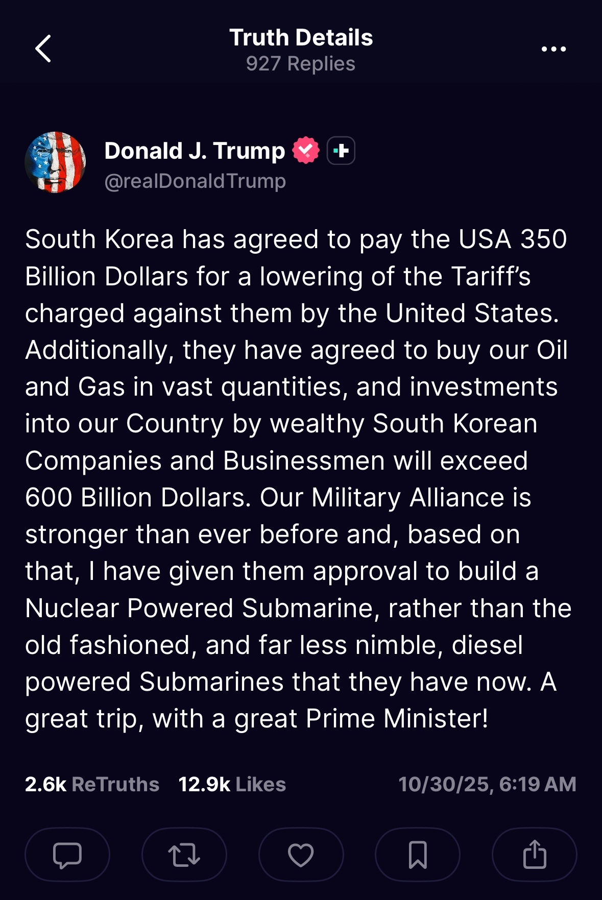 트럼프, 李대통령 두고 “총리→대통령” SNS 30분만에 급수정 - 헤럴드경제