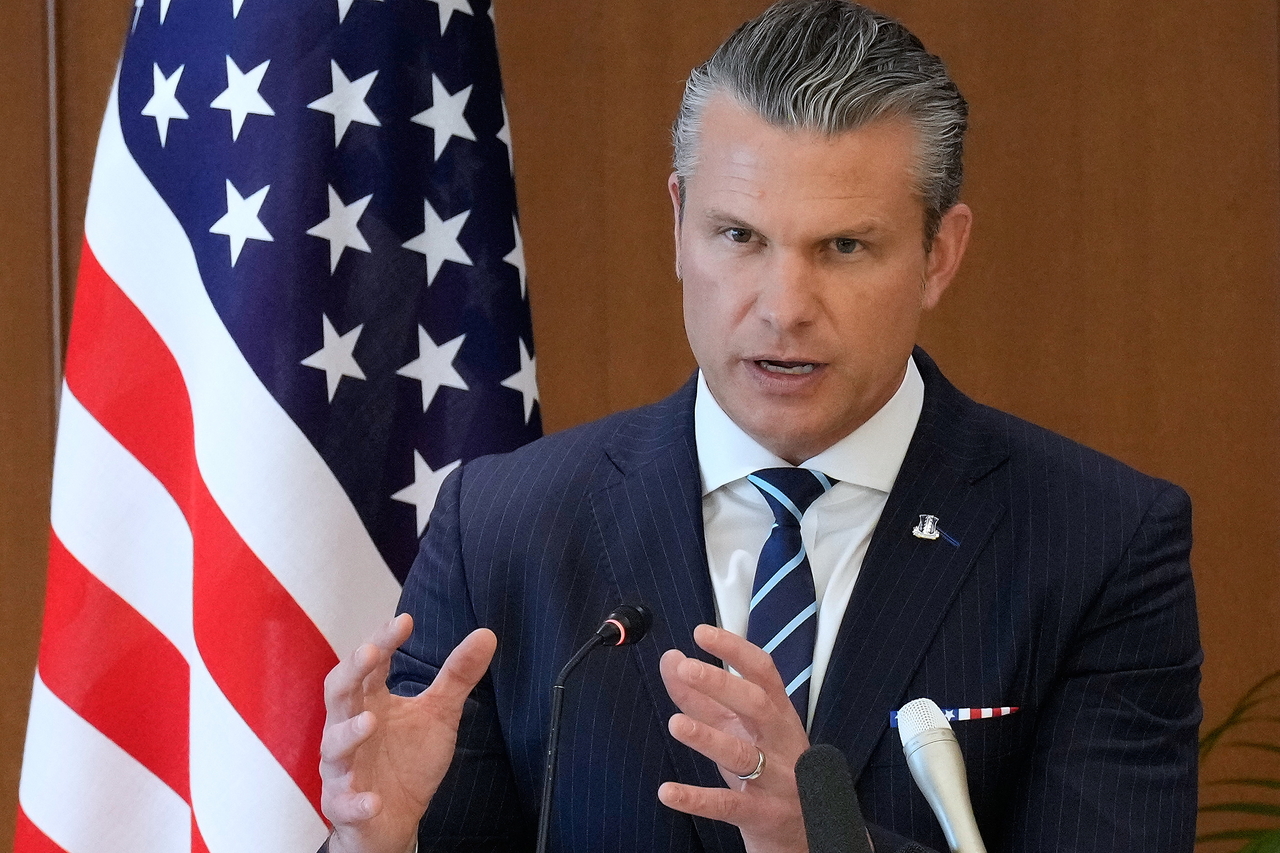 US Defense Secretary Pete Hegseth (EPA-Yonhap)