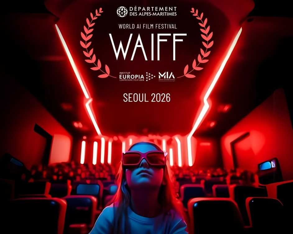 Promotional poster for WAIFF Seoul 2026, set for March 6-7 at Lotte World Tower (Vision Culture)