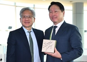 Silicon and spirits: Nvidia’s Jensen Huang, SK’s Chey Tae-won celebrate AI friendship