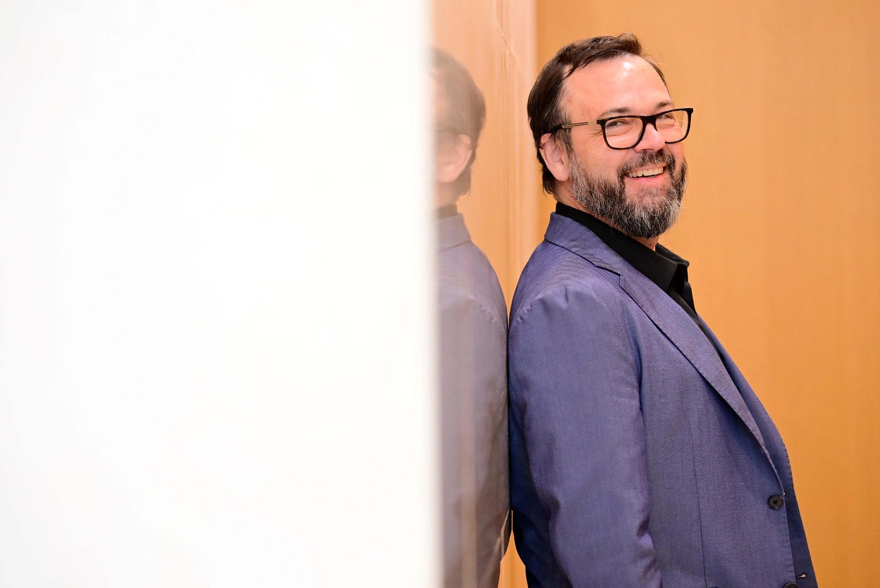 클라우디오 스위스 취리히대학 블록체인연구소장이 29일 오후 서울 중구 한 호텔에서 , 코리아헤럴드헤럴드경제와 공동 인터뷰에 앞서 포즈를 취하고 있다.  이상섭 기자