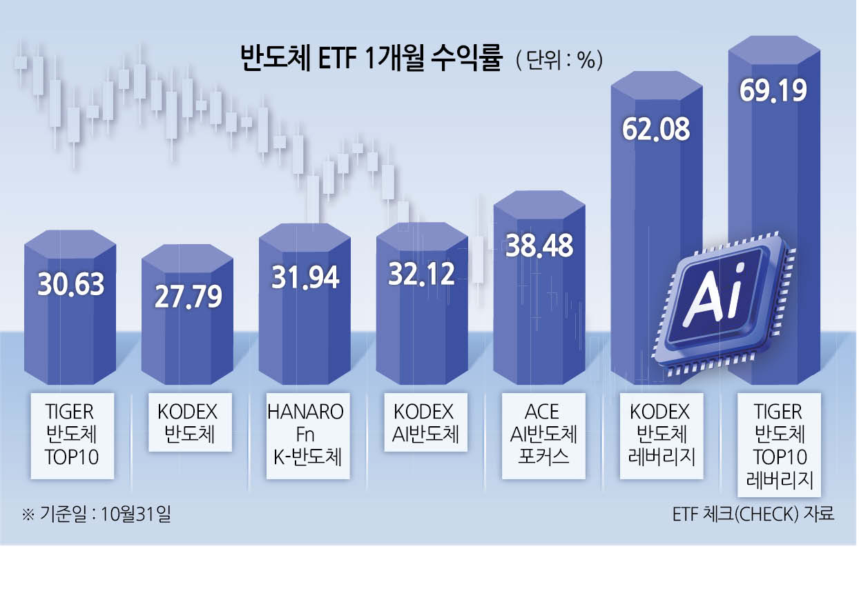 반도체 ETF에 개미들 몰렸다 - 헤럴드경제