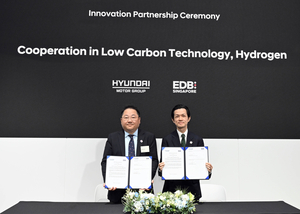Hyundai Motor partners with Singapore's EDB to develop hydrogen-based low-carbon technologies