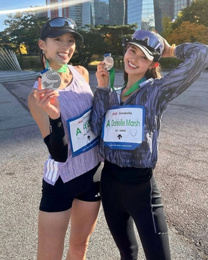 ‘1심 패소’ 뉴진스 다니엘 근황…마라톤 완주 환한 미소