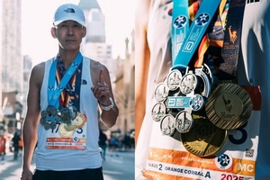 ‘기부 러너’ 션 “세계 7대 마라톤, 1년 만에 모두 완주”