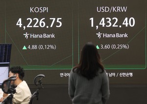 Seoul stocks open lower on profit-taking