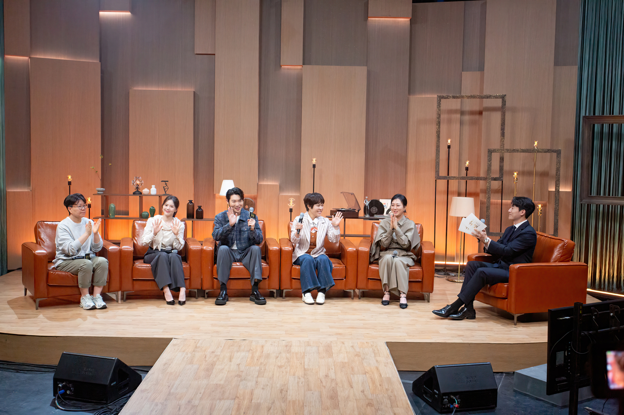 김진 PD, 효정, 손태진, 조혜련, 장윤정/사진제공=MBN