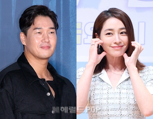 배우 유지태, 이민정/사진=헤럴드POP DB