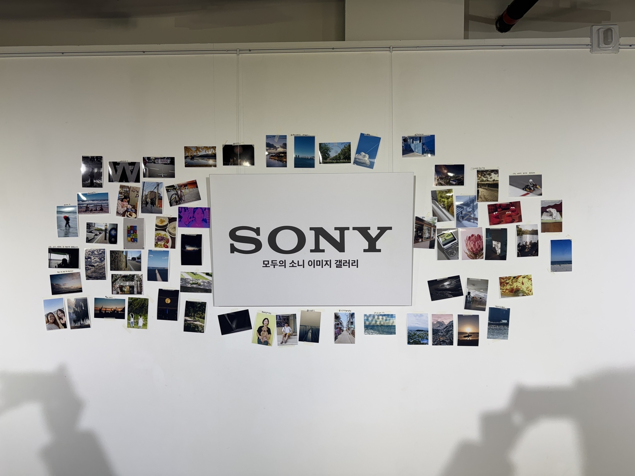 Inside view of the Sony's 'One and Only' exhibition at Nodeul Gallery on Nodeul Island, Seoul. (Moon Ki-hoon/The Korea Herald)