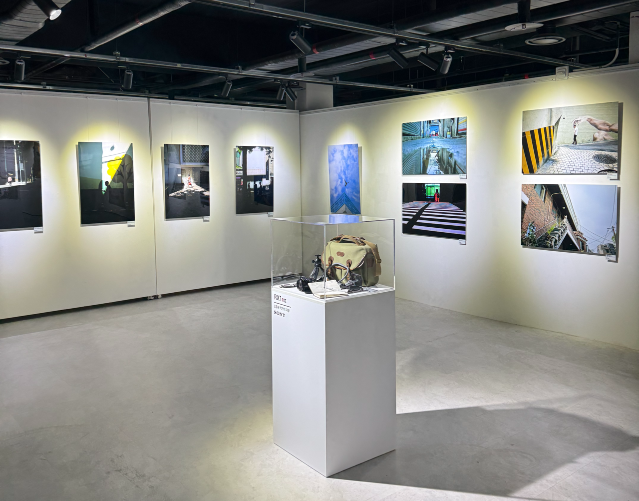 Inside view of the Sony "One and Only" exhibition at Nodeul Gallery on Nodeul Island in Seoul. (Moon Ki-hoon/The Korea Herald)