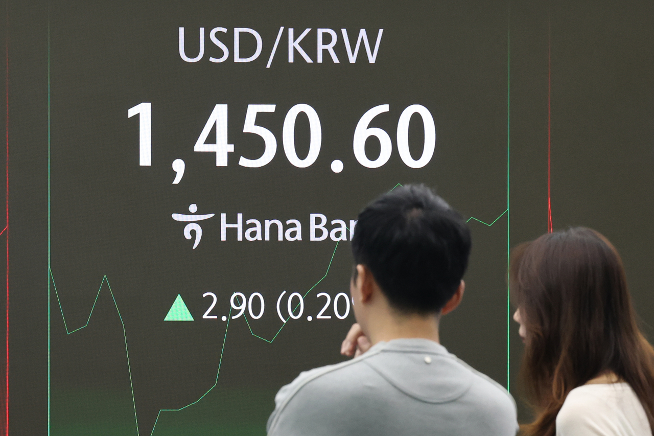 불확실성 커지는 원/달러 환율…장중 145O원 또 뚫렸다 - 헤럴드경제