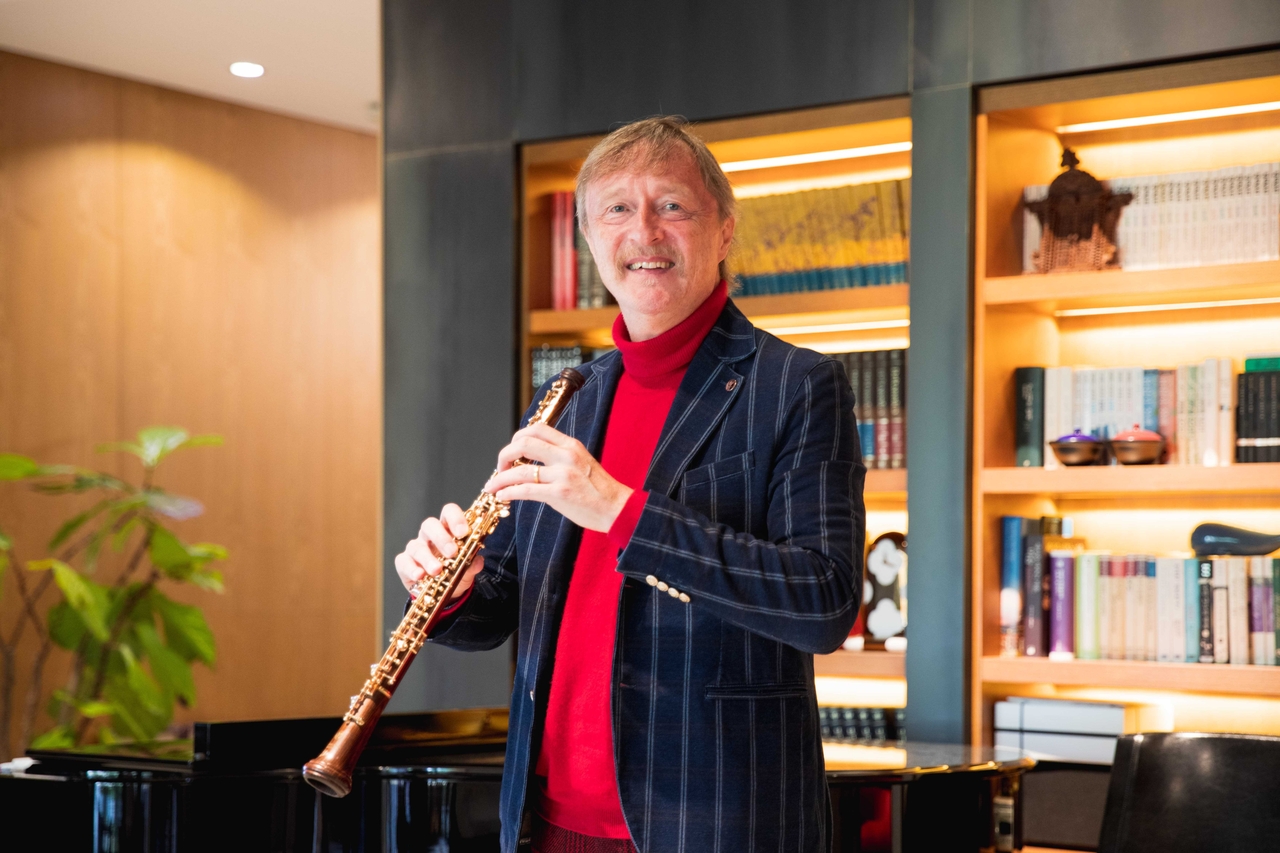 Berlin Philharmoniker's principal oboist Albrecht Mayer (Myongji Hospital)