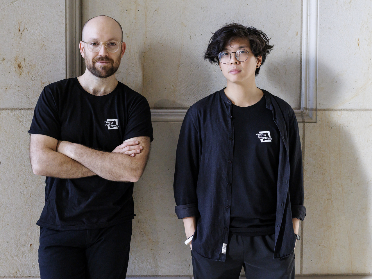 Patrick Blenkarn (left) and Milton Lim (Photo by Frank Sperling)