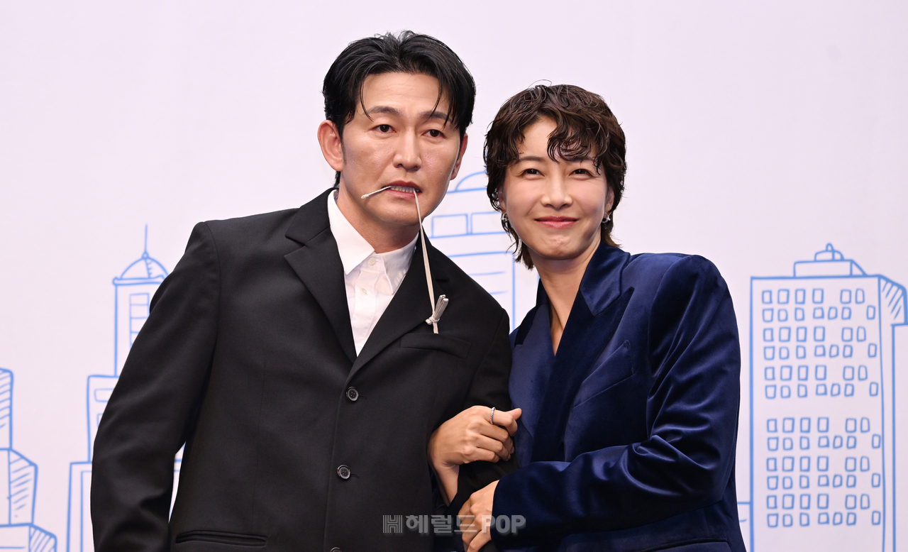 허준석, 진서연/사진=윤병찬 기자