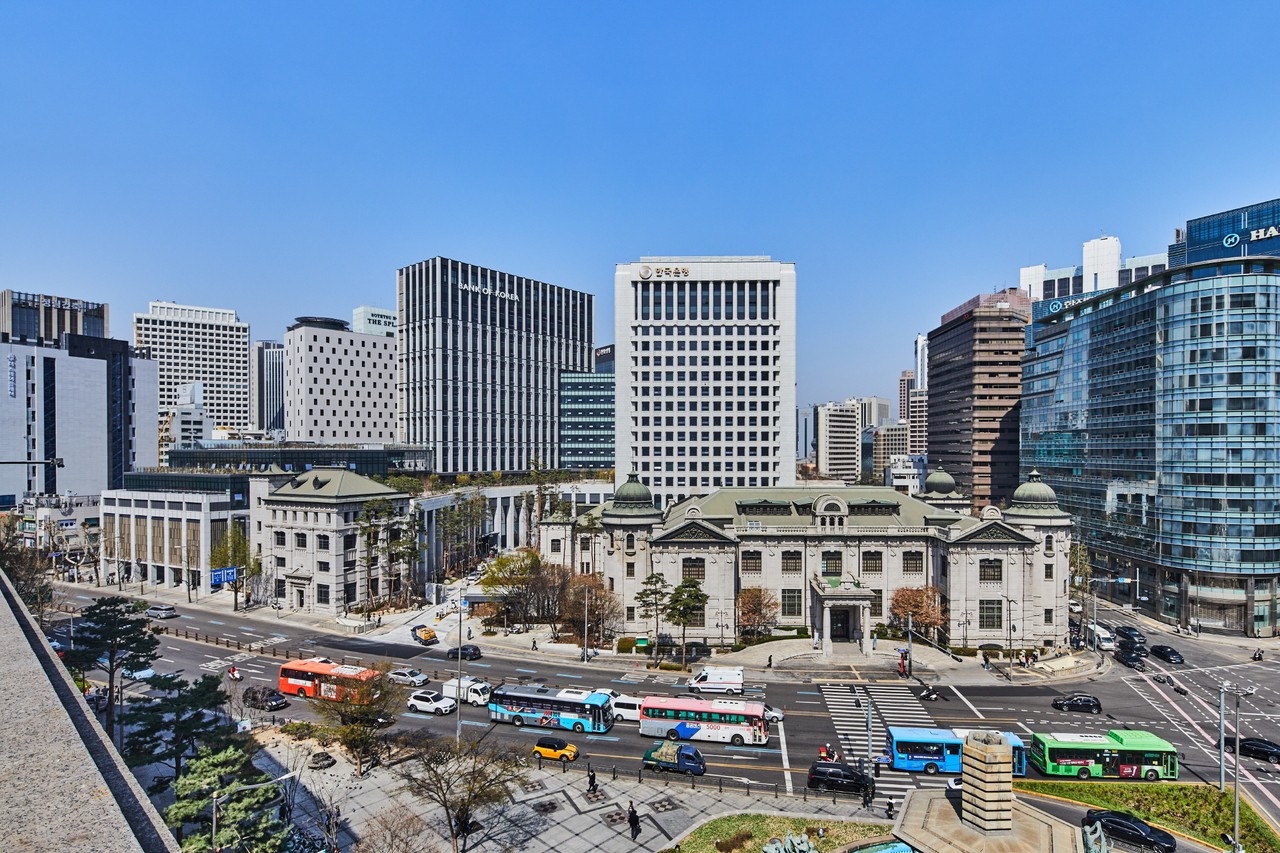 The headquarters of the Bank of Korea in Seoul (Bank of Korea)