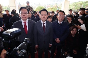 PPP lawmakers stage rally denouncing prosecution's decision to drop appeal in development case