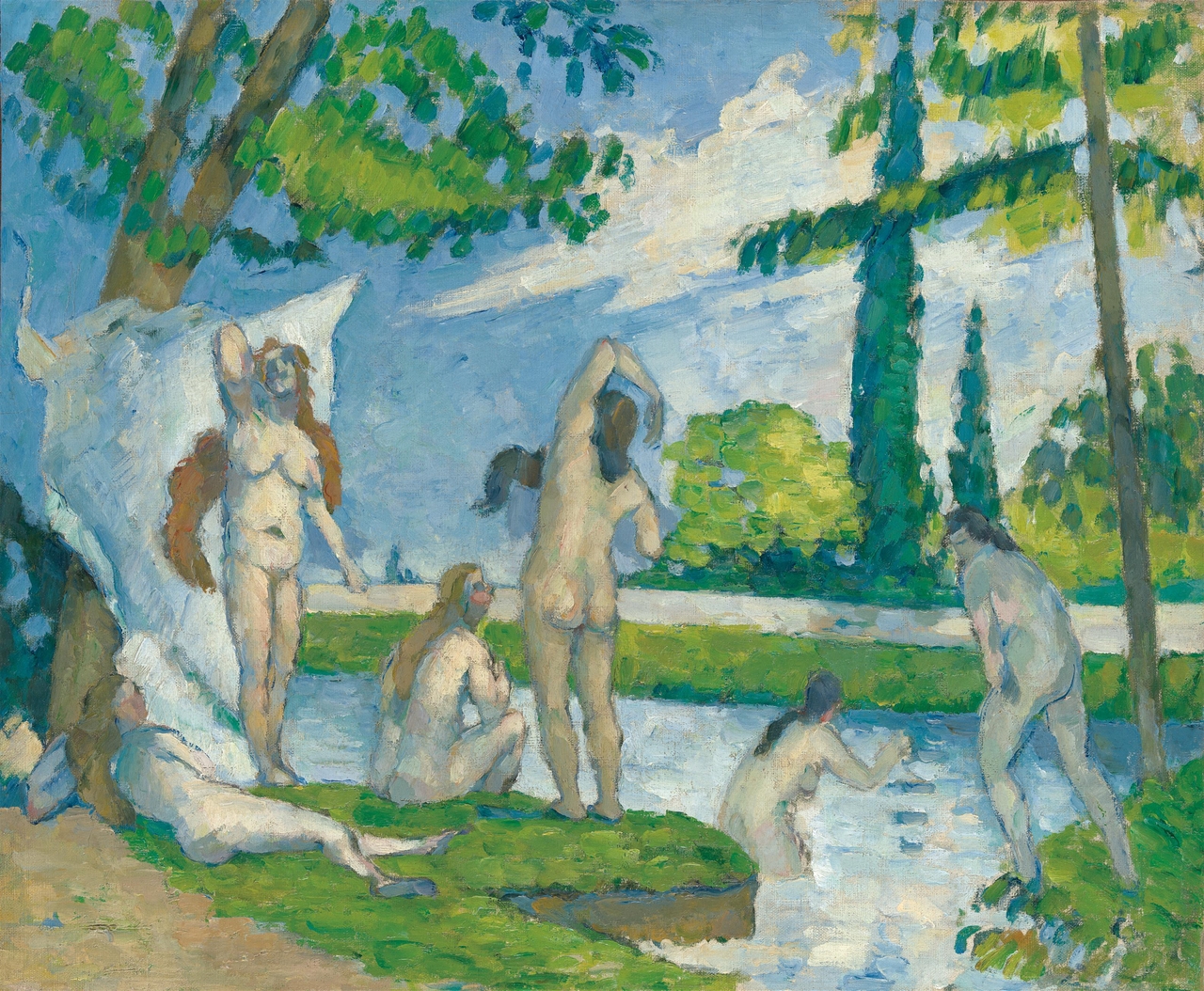 “Bathers” by Paul Cezanne (Metropolitan Museum of Art)