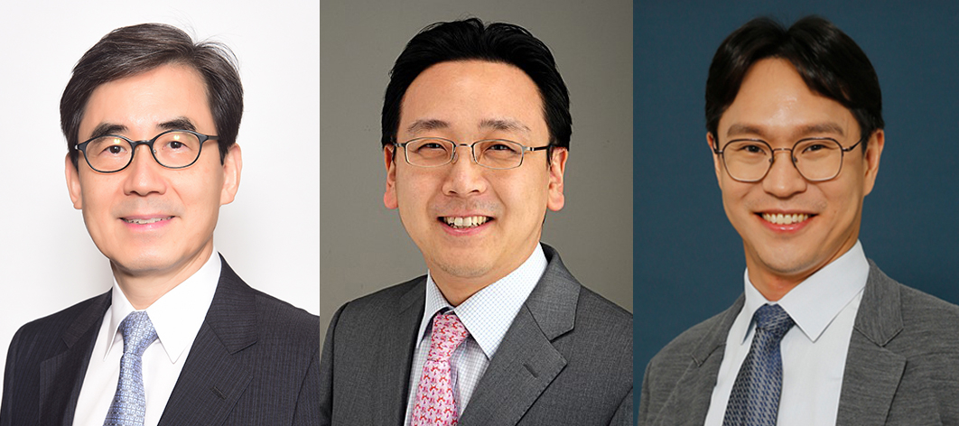 (사진 왼쪽부터)서울대병원 의생명연구원 김효수 교수, 순환기내과 박경우·강지훈 교수