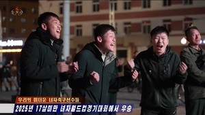 World Cup fever hits Pyongyang, two days late