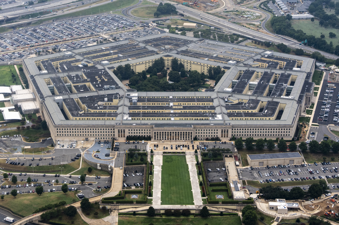This file photo, released by the Associated Press, shows the Pentagon in Arlington, Virginia. (Yonhap)