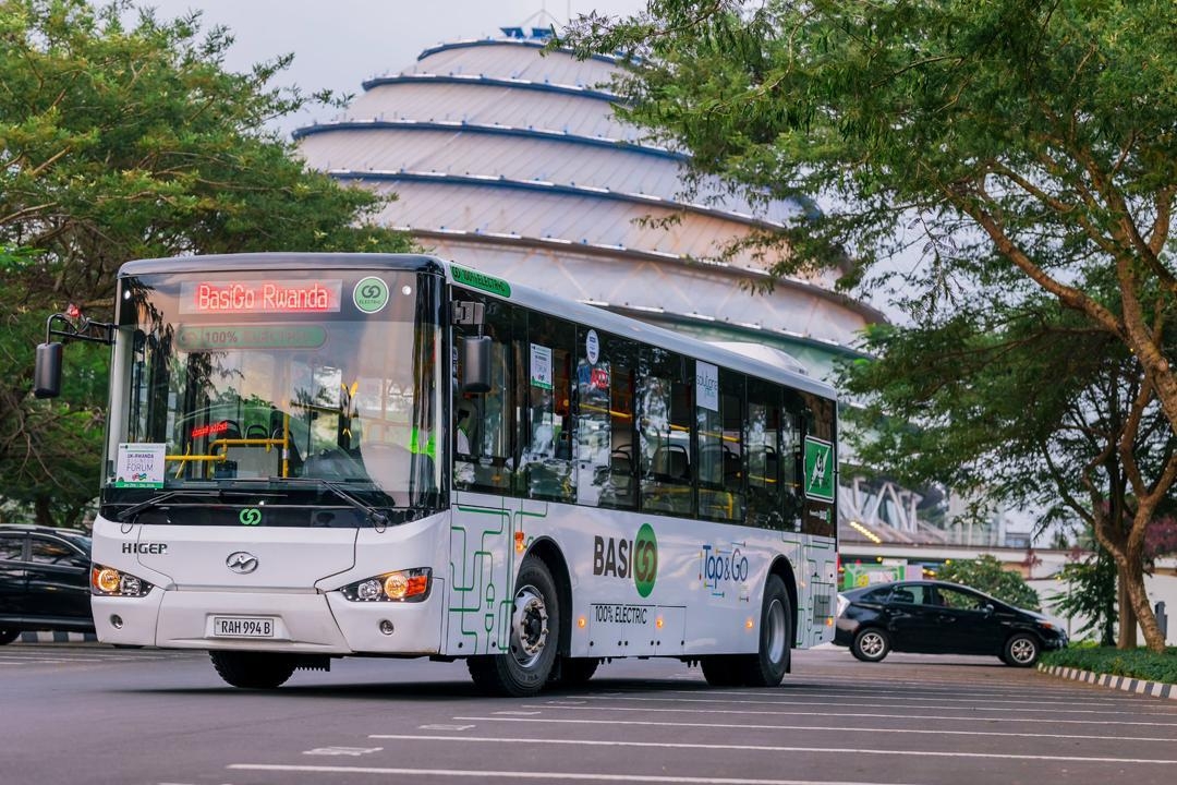 City Bus of Kigali city.  (Embassy of Rwanda in Seoul)