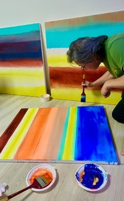 광물성 생약으로 그린 치유작품 선보인다 - 뉴스 썸네일 이미지