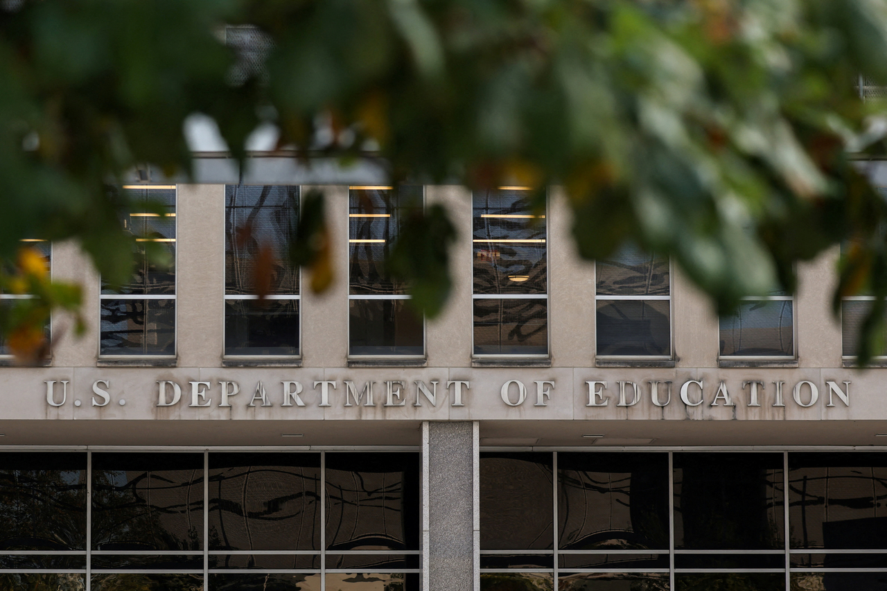 The US Department of Education building in Washington (Reuters-Yonhap)