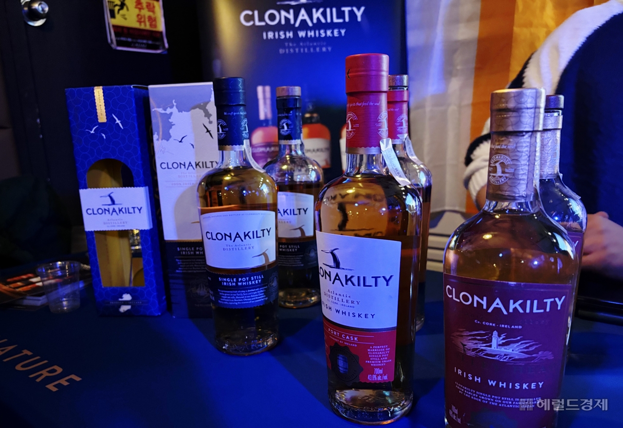 클로나킬티 디스틸러리(Clonakilty Distillery) 아이리시 위스키. 육성연 기자