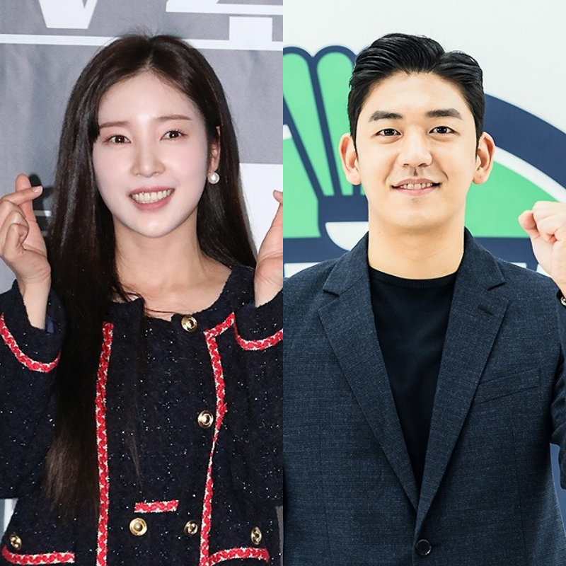 윤채경, 이용대/사진=헤럴드POP DB, tvN