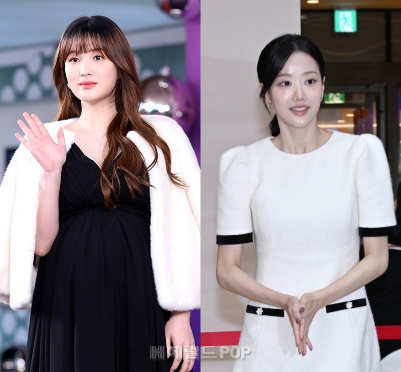 율희, 이나은/사진=헤럴드POP DB