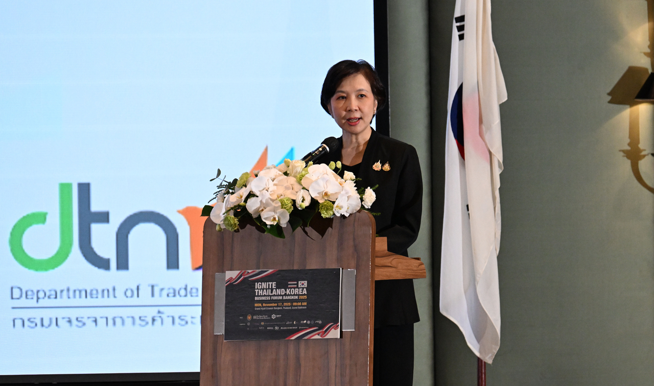 Chotima Iemsawasdikul, head of Thailand’s Department of Trade Negotiations (Park Hae-mook/The Korea Herald)