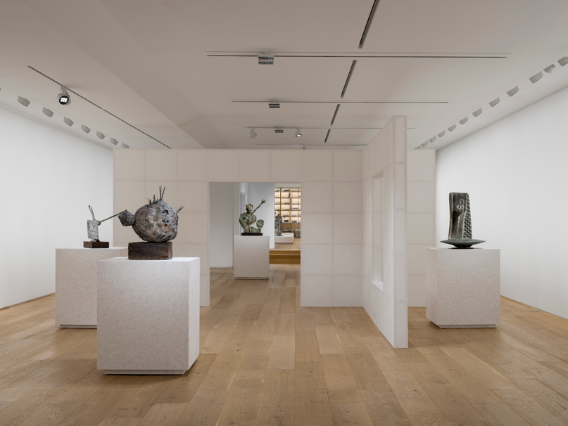 Installation view of "Joan Miro: Sculptures" at Thaddaeus Ropac in Seoul (Thaddaeus Ropac)