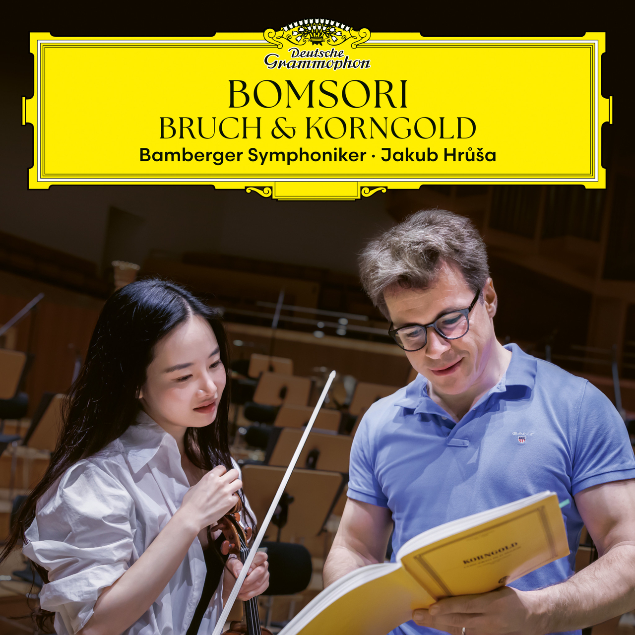 "Bruch & Korngold" by Bomsori, Bamberger Symphoniker and Jakub Hrusa (Deutsche Grammophon)