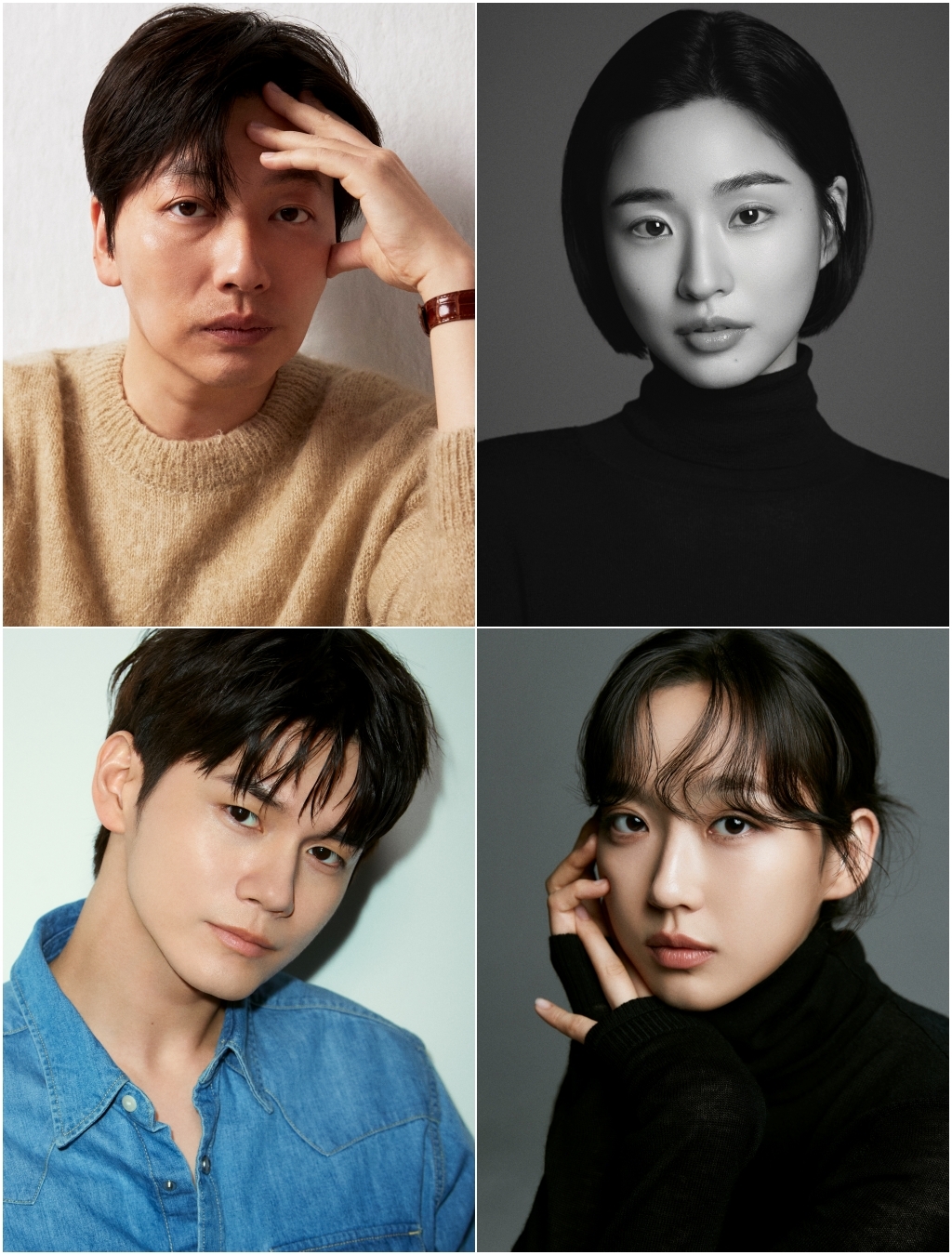 사진 제공=컴퍼니온(이동휘), TEAMHOPE(방효린), 판타지오(옹성우), 초록뱀엔터테인먼트(한지현)