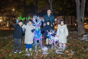冬の夜、光の童話へ誘う…「陽川ビチェナラフェスティバル」開幕