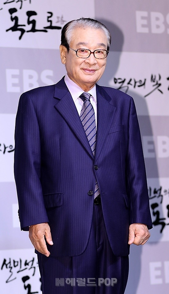 이순재/사진=헤럴드POP DB