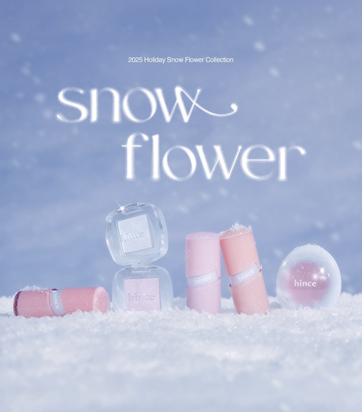 Hince's "Snow Flower" holiday collection (Hince)
