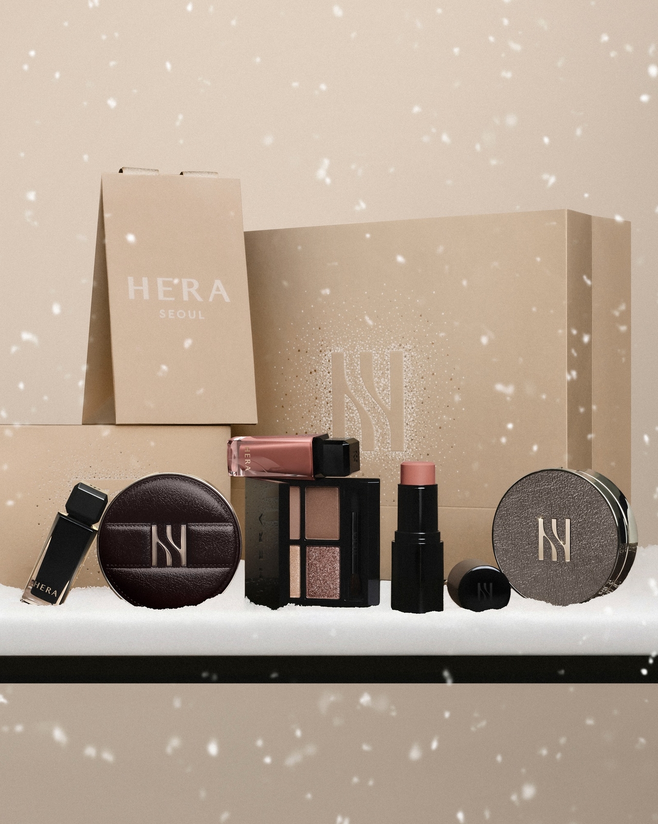 Hera's "All That Glam" holiday collection (Amorepacific)