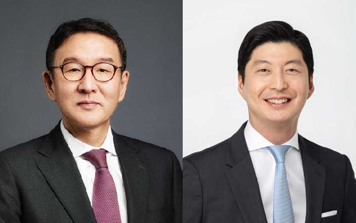 GS Group's newly promoted vice chairs, GS Energy CEO Hur Yong-soo (left) and GS Caltex CEO Hur Sae-hong (GS Group)