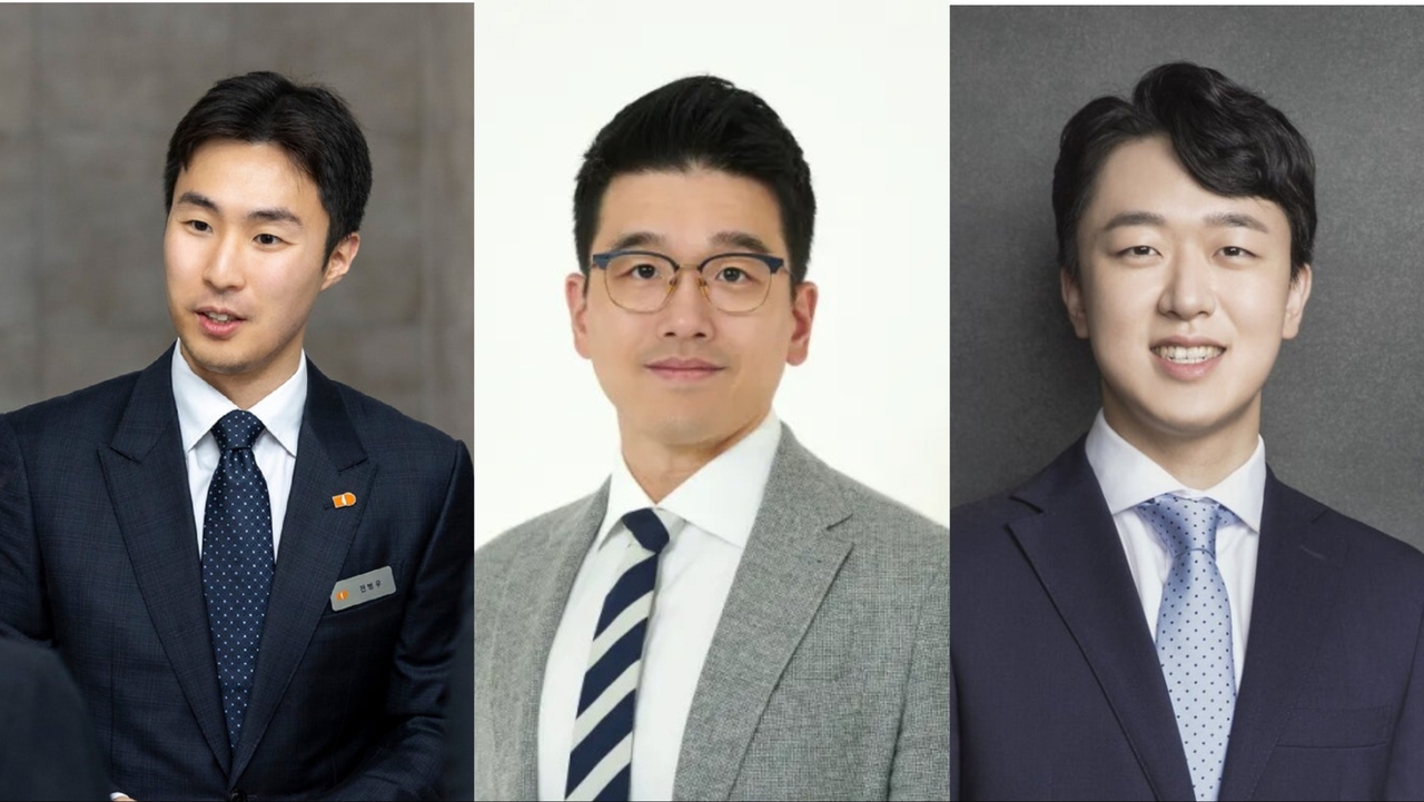 전병우(왼쪽부터) 삼양라운드스퀘어 최고운영책임자, 이선호 CJ그룹 미래기획그룹장, 신상열 농심 미래사업실장 [각 사 제공]