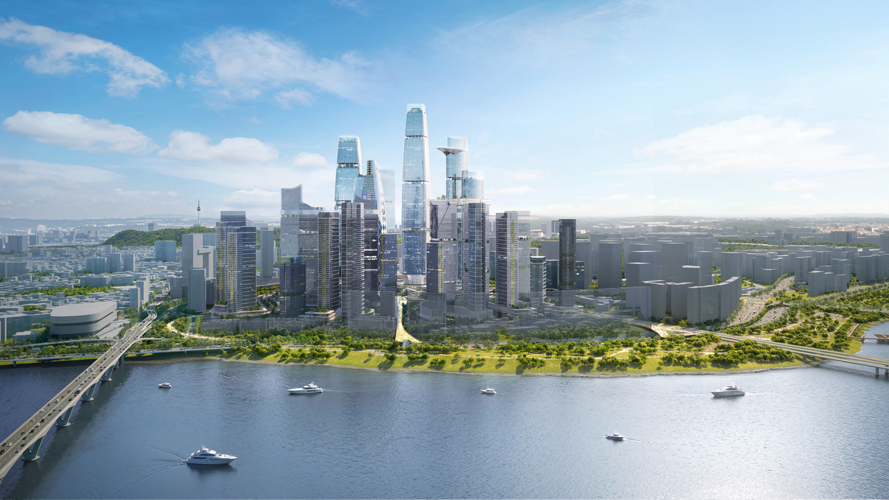 용산 국제업무지구 개발부지 용산구