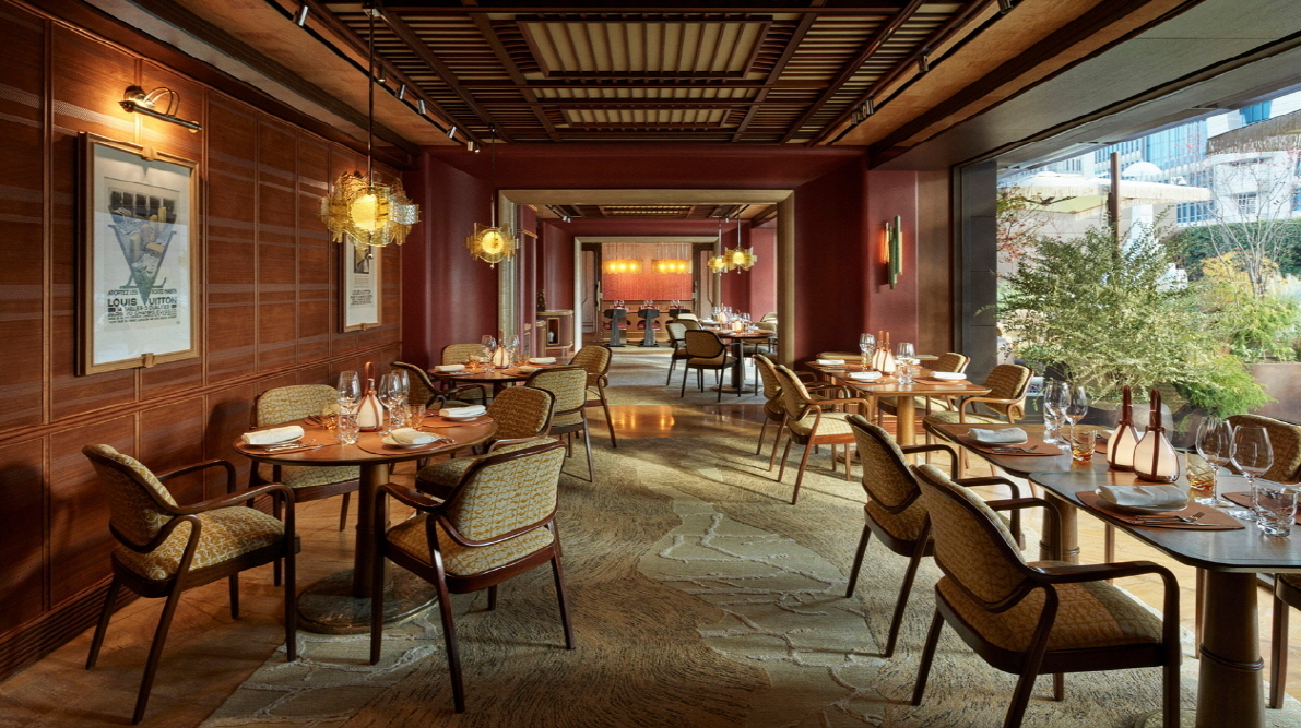 JP at Louis Vuitton, the first Korean restaurant by New York–based chef Park Jung-hyun of Atomix, set to begin service on Dec. 11 (Louis Vuitton)