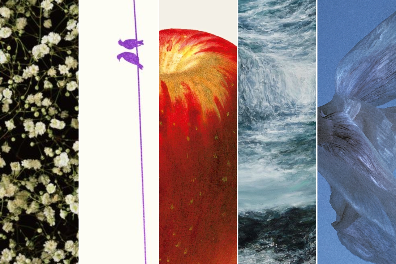 Cropped sections of the covers of fiction books on the 2025 bestseller lists  (Courtesy of its publishers)