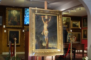 Long-lost Rubens painting depicting crucifixion sells for $2.7m