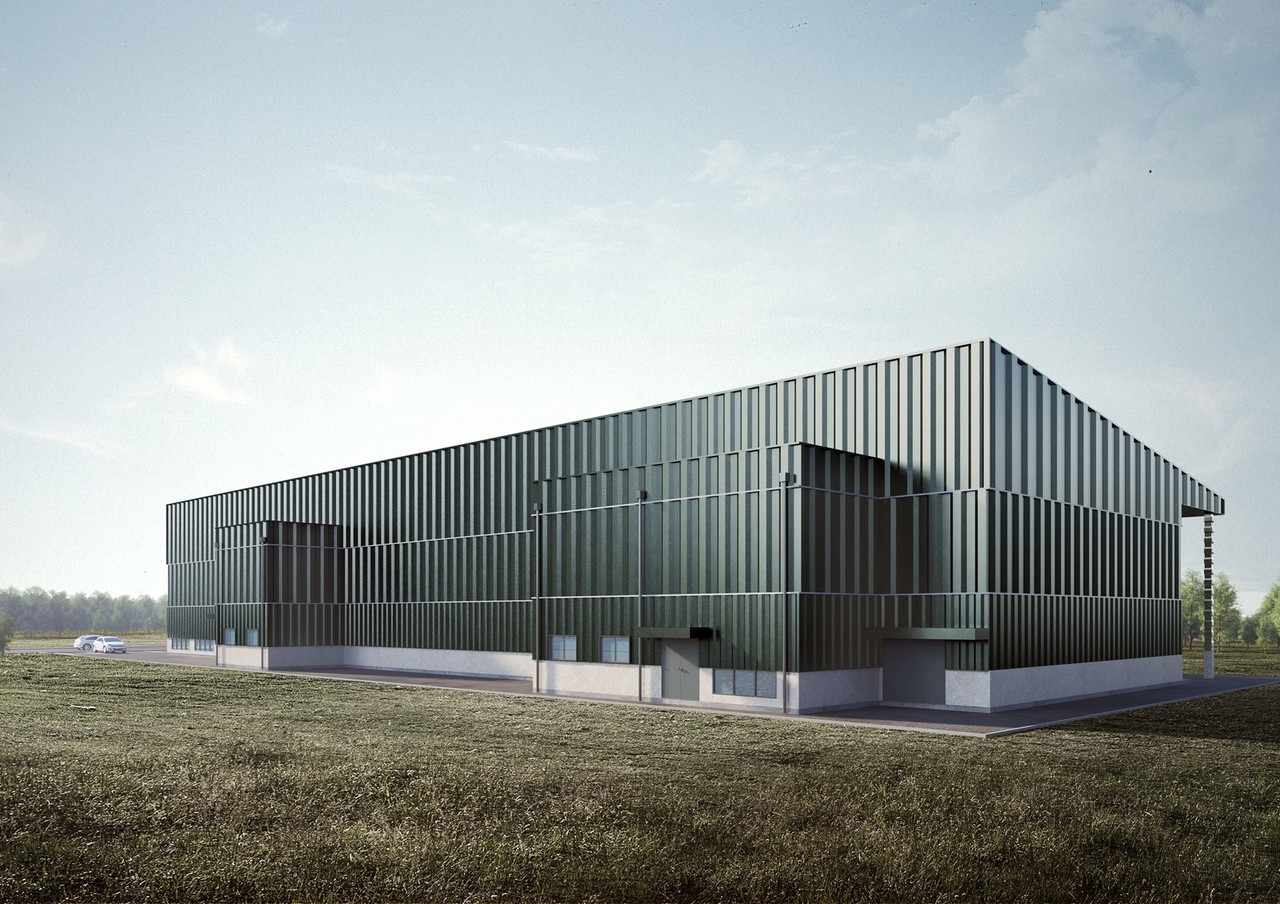 A rendering of Soju Story’s soju factory in Andong, North Gyeongsang Province (CJ OliveNetworks)